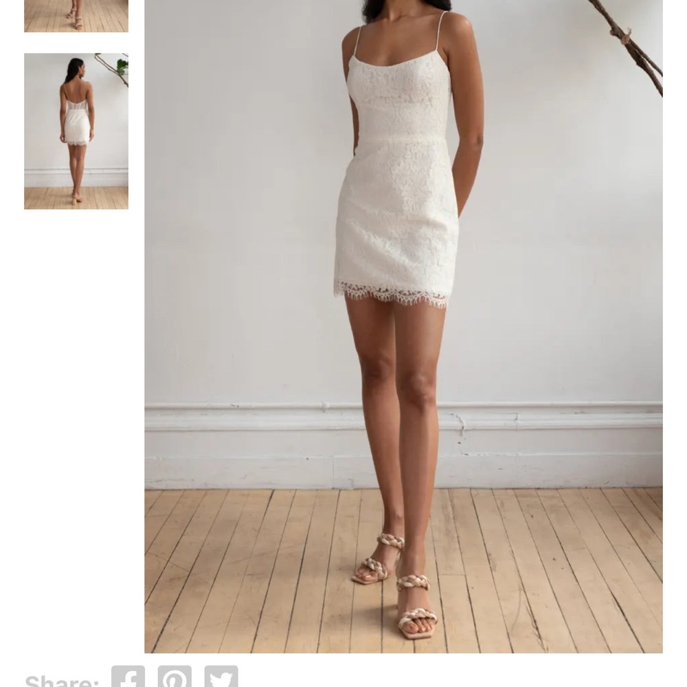 Jenny Yoo Lace Mia Dress brand new